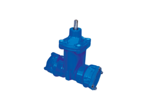 شیر کشویی زبانه لاستیکی مخصوص لوله های pvc (کلمپ دار)